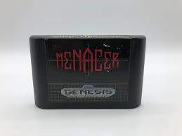 Menacer 6 Game Cartridge Sega Genesis